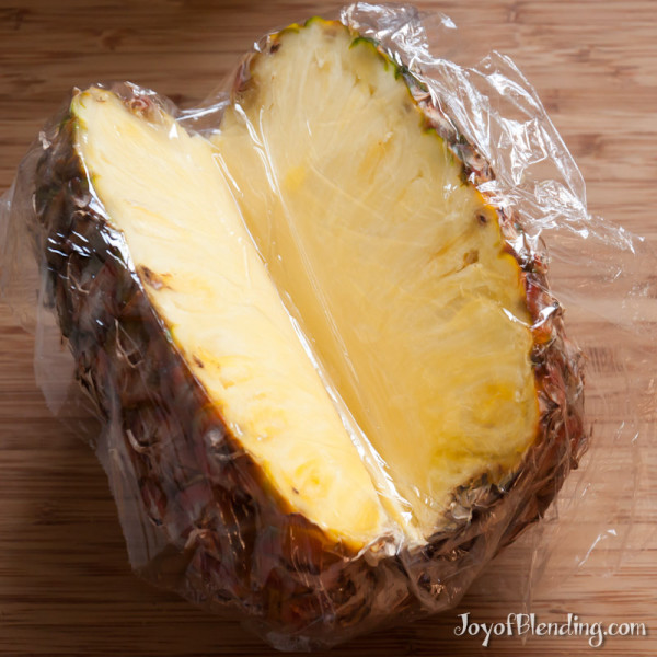 Pineapple storage method