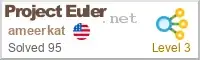 Project euler badge