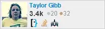 profile for Taylor Gibb on Stack Exchange, a network of free, community-driven Q&A sites profile for Taylor Gibb on Stack Exchange, a network of free, community-driven Q&A sites