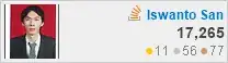 profile for Iswanto San at Stack Overflow, Q&A for professional and enthusiast programmers