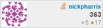 profile for nickpharris at Stack Overflow, Q&A for professional and enthusiast programmers