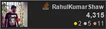 profile for RahulKumarShaw-MT at Stack Overflow, Q&A for professional and enthusiast programmers