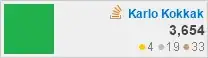profile for Karlo Kokkak at Stack Overflow, Q&A for professional and enthusiast programmers