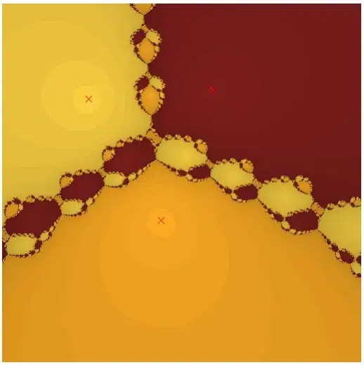 Dynamic Newton fractal