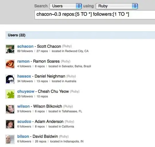 example of GutHub query