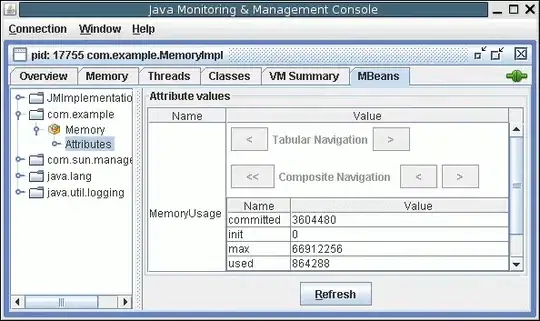 Find show all in the right corner of a setting icon