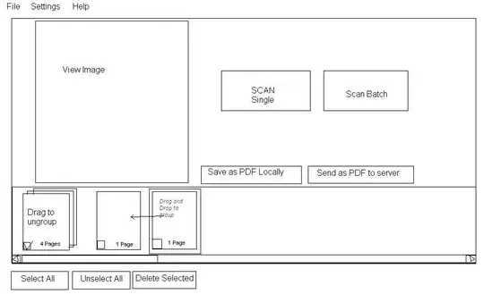 login box with fields sticking out the right side
