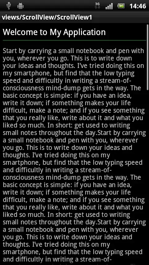 Screengrab showing console window in VSCode