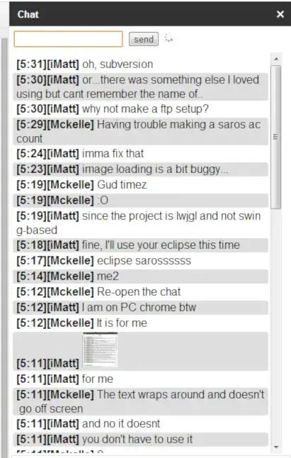 Google Apps Script chat