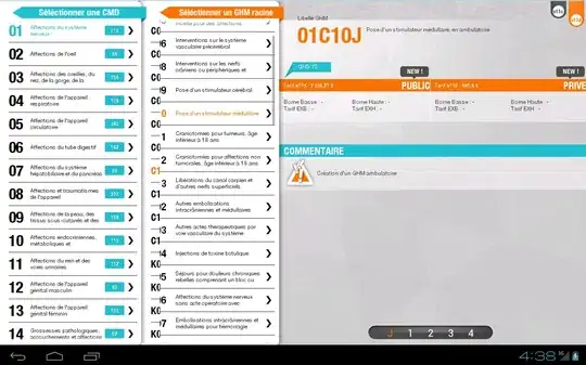 the result of running my code on a browser