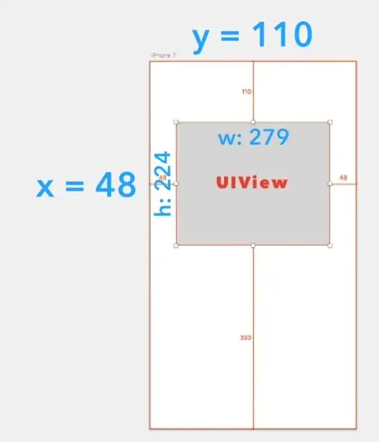 screenshot from console.