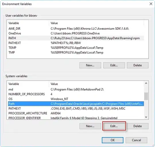 overlay histogram with binwidth