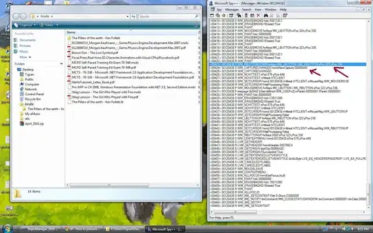 Regular scatterplot, with no jitter