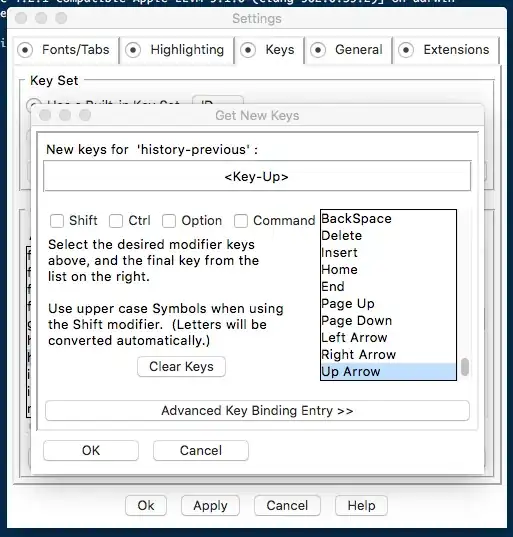 A modeless dialog and sidebar