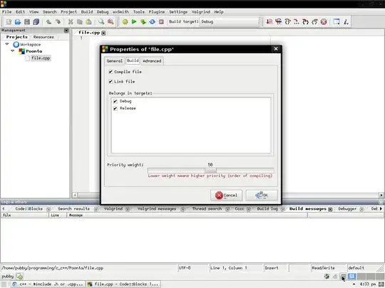 This is what I'd like my table to look like