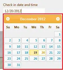 Here is the image of memory utilization in percent over time
