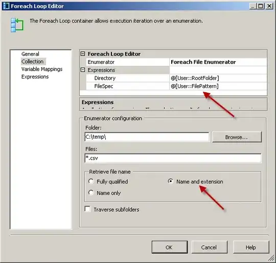 account list page correctly showing plan column