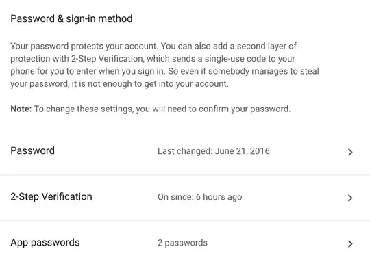 plot with combined legend