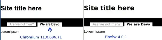 screen shot from npp