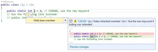 Final result that I want
