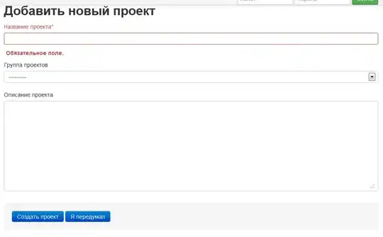 example of single form rendered with crispy-forms