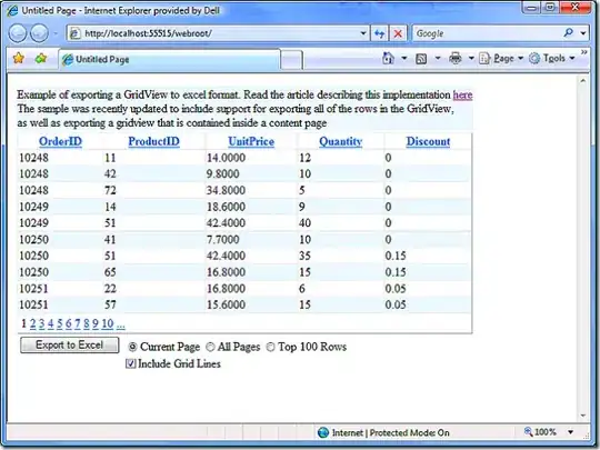 FireBase DataBase bpfragmentTable
