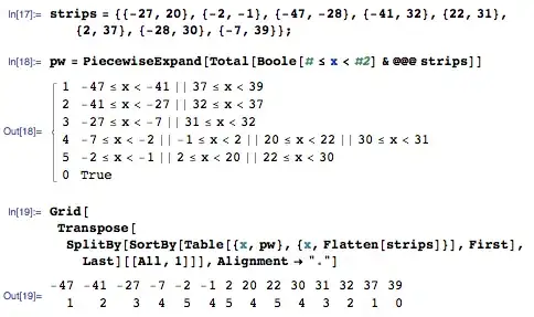 screenshot of database query results showing three rows with different paths