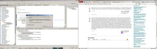 Output of ps command on ubuntu machine