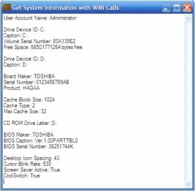 CPU profiler output 2