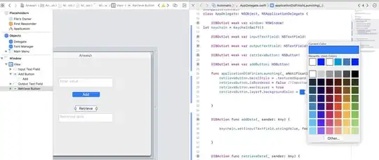Console log screenshot