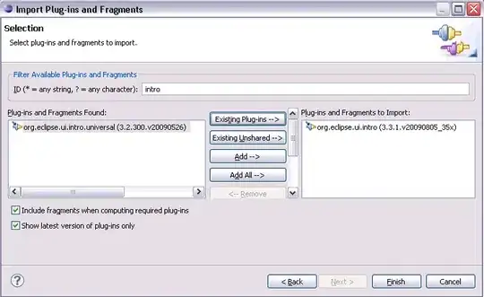 This is what I'm Getting from the code above