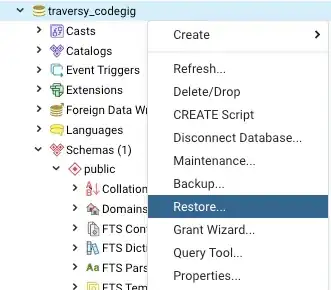 Force push option displayed