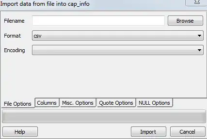 This is what the first dict looks like. Just a bunch of strings