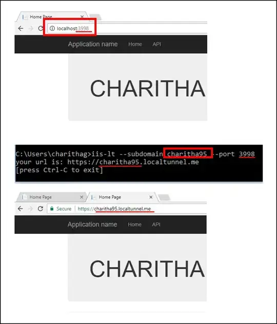 Visual Studio screenshot