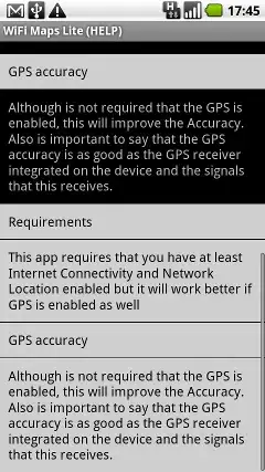 error when i chose the table employee