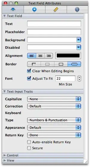 output of my 2nd code snippet