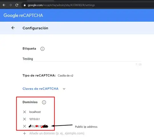 App with customized custom component