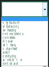 Select input rendering font chrome