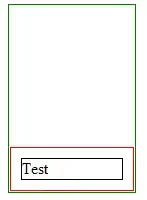 Console with underlined text