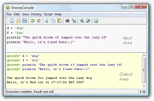 Screenshot of Groovy