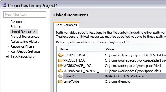 path variable with relative path