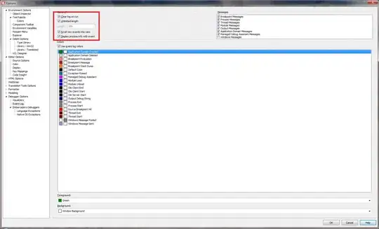 Picture from Taskscheduler with setting highest privileges