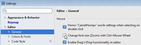 A Screenshot pointing those Propertises I want to get its values