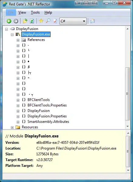 Picture of a CMD printing the results of the above code
