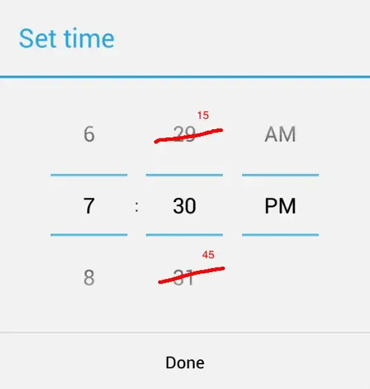 an illustration of the unintuitive timepickerdialog