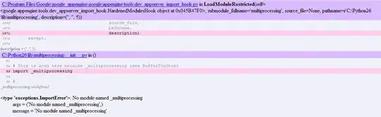 Discrete path defined by a suite of points