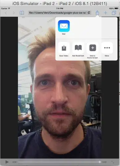 Here is how it should look like