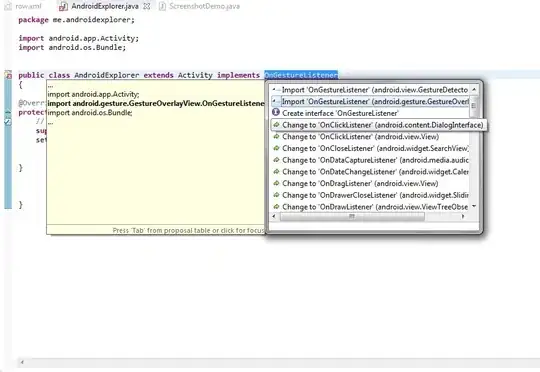This is what my structure looks like