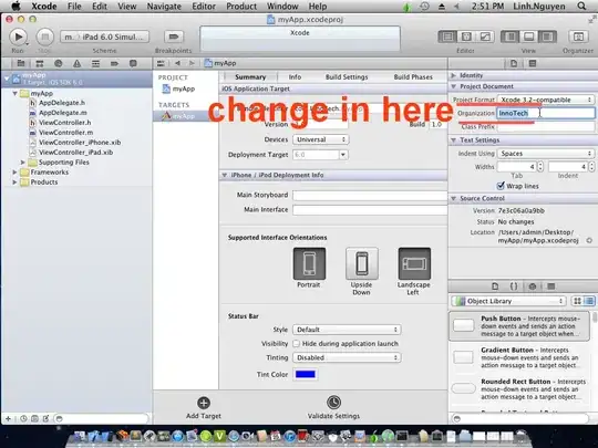 Here is the Error message
