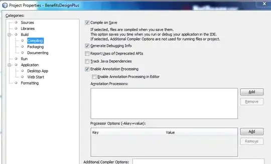 Screen shot of blank NetBeans